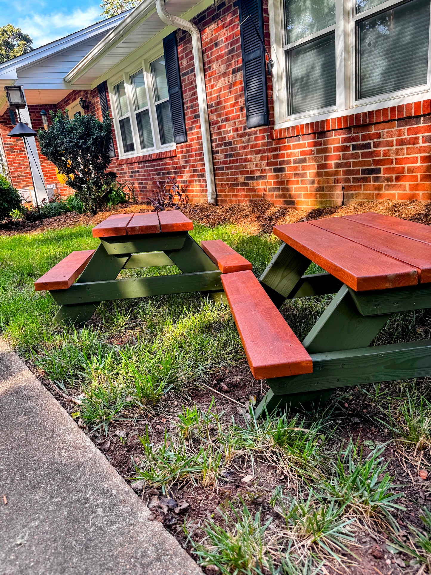 Kids Picnic Table – Handmade Outdoor Seating for Little Ones