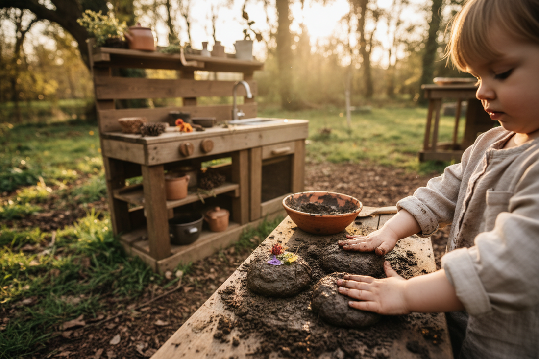 What Kids Learn While Making Mud Pies