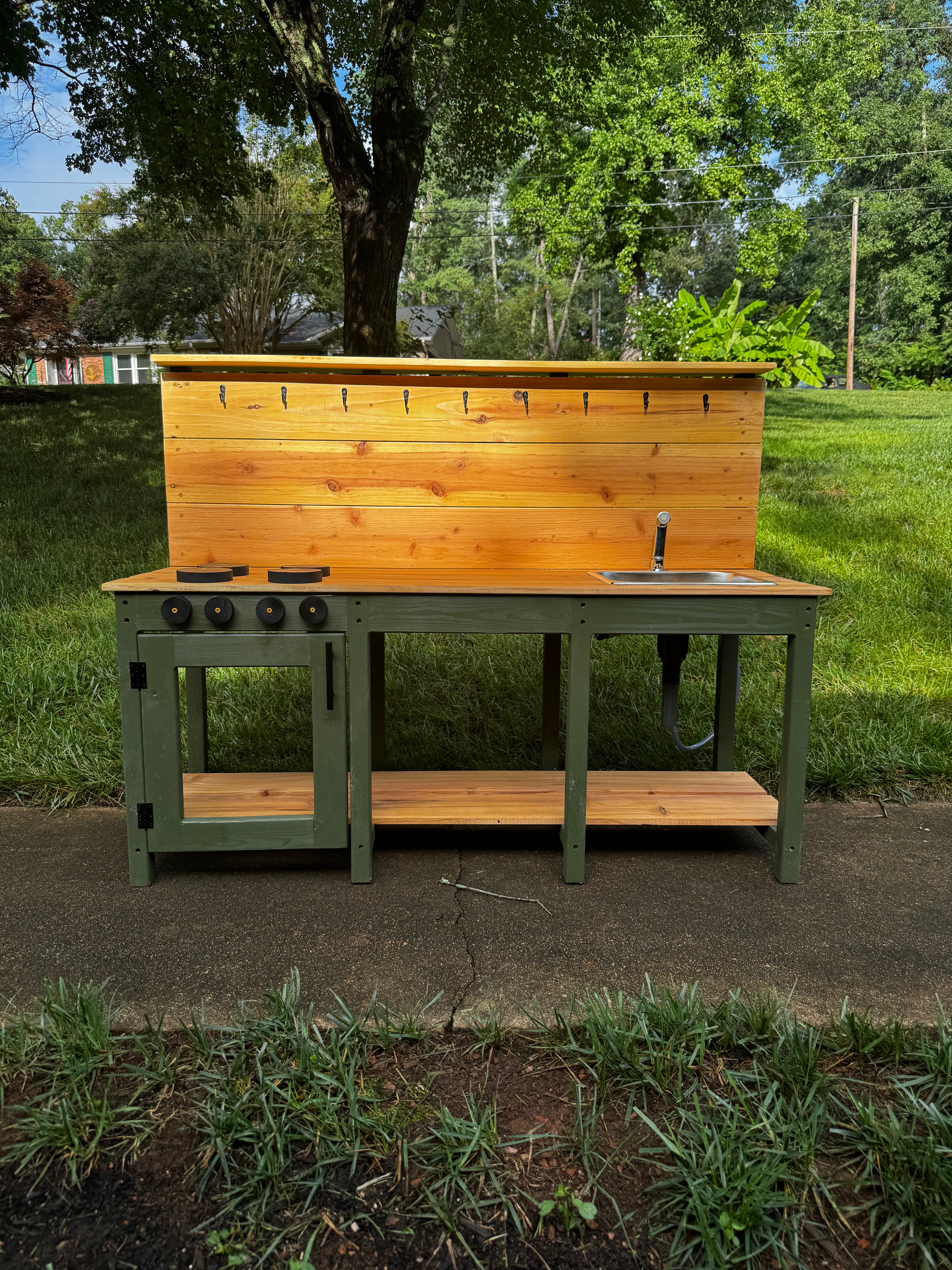 Custom Made Outdoor Kid's Mud Kitchens – RBJ Woodworks