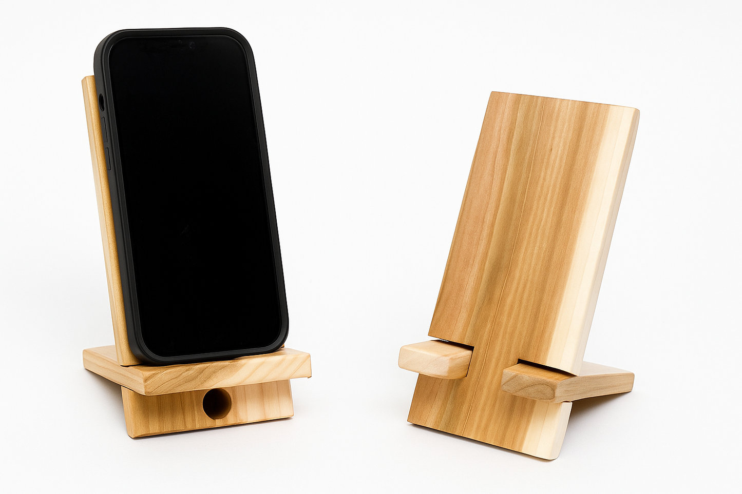 Wooden Phone Stand