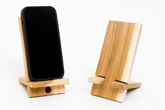 Wooden Phone Stand