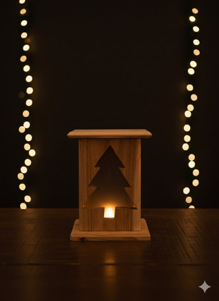Rustic Wooden Lanterns