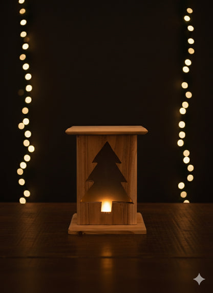 Rustic Wooden Lanterns