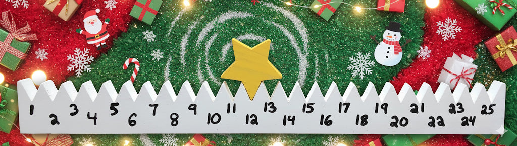Wooden Christmas Countdown