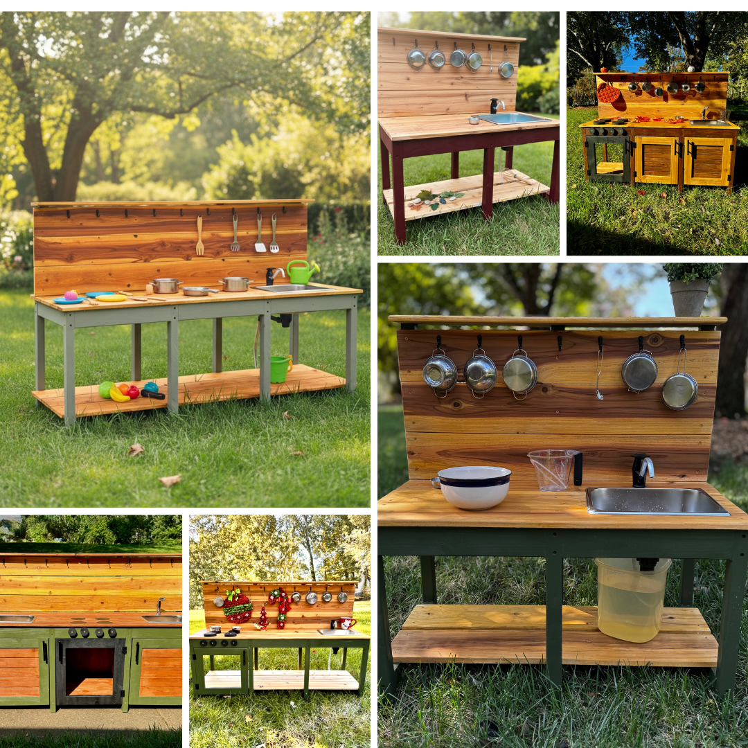 How to Maintain Your Mud Kitchen | Wood Care Tips | RBJ Woodworks